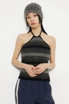LAGUA GEM CROCHET LIKE ホルターニット