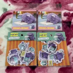【新品】ホイッピ＆ラッピ メモ帳 シール
