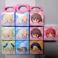ガルパン 寝そべりプチフィギュア 10個まとめ売りセット
