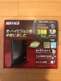 【中古】無線LANルーター バッファロー WHR-G301N