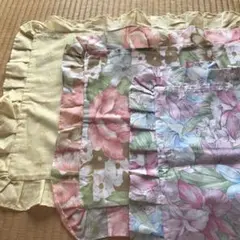 枕カバー　レトロ　花柄　3枚セット　新品未使用