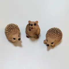 ハリネズミ像 置物 フィギュア 庭の飾り 小さなハリネズミの飾り 盆栽装飾