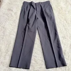 m1342 美品✨メンズ夏物スラックス XL相当 大きいサイズ ストレッチ 薄手
