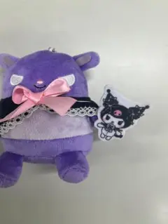サンリオ　バグ　クロミ　ぬいぐるみキーホルダー　ストラップ