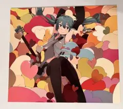 初音ミク　変形ポストカード　こっち向いてBaby 非売品　宇木敦哉
