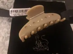 【新品未使用タグ付】ALEXANDRE DE PARIS クリップベージュ