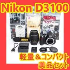 ✨初心者向け美品セット✨Nikon ニコン D3100 一眼レフ レンズキット