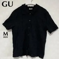 GU ジーユー　M 美品　半袖　コンパクト　シャツ