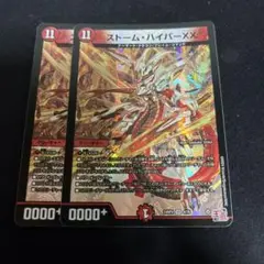 ストーム・ハイパーXX 2枚セット
