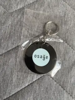 ムロフェス　ロゴレコードキーホルダー　osage