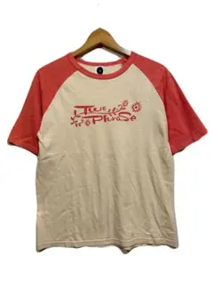 ★ 当時物 R ライトオン 五部袖 ラグラン Tシャツ ツートンカラー