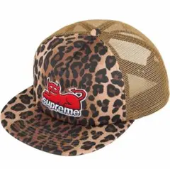 supreme トイマシーン ヒョウ柄 メッシュキャップ