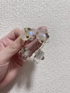 本日限定価格【kopoli コポリ】 イヤリング ガラスアクセサリー　ノーチェ 本日限定価格【kopoli コポリ】 イヤリング ガラスアクセサリー