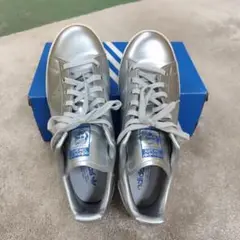 アディダス スタンスミス FW5363シルバーメタリック サイズ29.5㎝