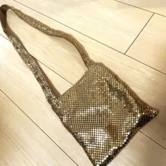 kaos スパンコール ミニショルダー バッグ