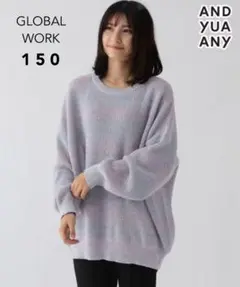 GLOBAL WORK / グラデニットプルオーバー　AND YUA ANY