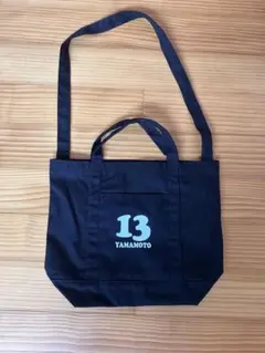 ブラックトートバッグ 13 YAMAMOTO バレー　山本智大