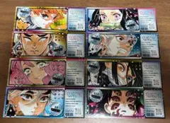 最強ジャンプ　鬼滅の刃　チケット風ステッカー　8種セット　②