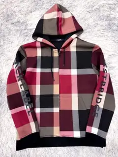 BLACK LABEL CRESTBRIDGE パターンミックスチェックパーカー