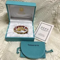 【美品】Halcyon Days ティファニー／アクセサリーケース ハルシオン デイズ ティファニー TIFFANY&Co.デザイン 小物入れ