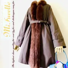 新品未使用✨◆MIFURELLE◆38万 フォックスu0026チキャンラムファーコート