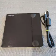 BUFFALO「DVSM-PLV8U2-BKA」ポータブルDVDドライブ
