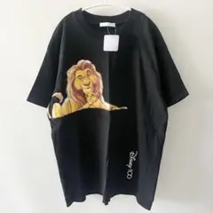 ショコラフィネローブ ライオンキング Tシャツ green parks 黒