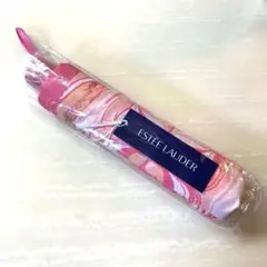 未開封✨エスティローダー　晴雨兼用折りたたみ傘　鮮やかなピンク系　花柄マーブル