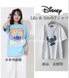 新品Disneyストア Lilo & Stitch リロアンドスティッチTシャツ