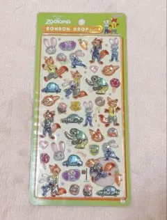 ボンボンドロップシール　ディズニー　ズートピア