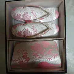 和装用バッグと草履セット