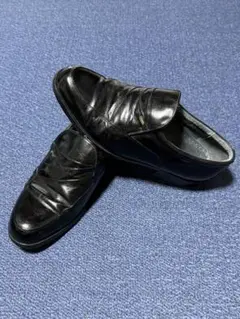 黒 スリッポン ビジネスシューズ サイズ26.5cm