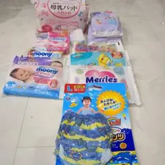 Moony 使い捨ておむつ Lサイズ等