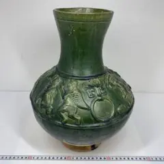 中国・後漢時代 1世紀 漢緑釉 緑釉壷 伝世品焼物 保証 ウブ品 WWTT041 中国・後漢時代 1世紀 漢緑釉 緑釉壷 伝世品焼物 保証 ウブ品