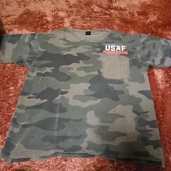 AVIREX 迷彩 USAF Tシャツ Mサイズ