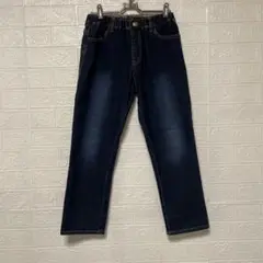 SANNY CAMP ダークブルー デニムロングパンツ 140 キッズ