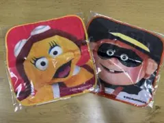 マクドナルド サマーチャンスバッグ2025 キャラクタータオル　２枚セット