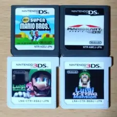 DS 3DS ソフト　マリオ　ルイージマンション　任天堂
