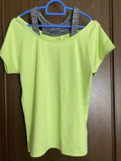 新品　フィットネス　スポーツウェア Lサイズ　紫外線カット　速乾