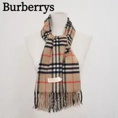 Burberrys カシミヤ マフラー ベージュ チェック