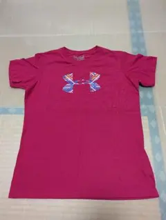 Under Armour アンダーアーマー　ピンク 半袖Tシャツ　ユースYL