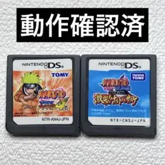 ix 【動作確認済】NintendoDS NARUTOソフト2本セット