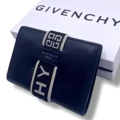 GIVENCHY ジバンシー 二つ折り財布 コインケース ベルトデザイン レザー