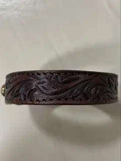 GROK LEATHER ブラックレザーバングル GROK LEATHER ブラックレザーバングル