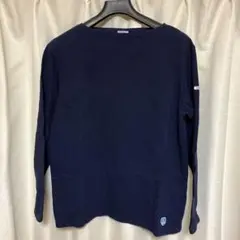 ORCIVAL バスクシャツ ネイビー サイズ5