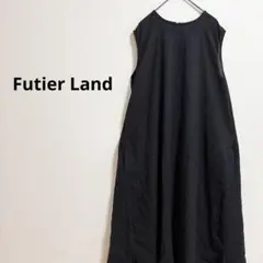 b571【Futier Land】ノースリコットンバルーンワンピルーズカジュアル