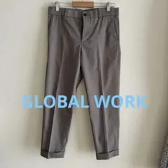グローバルワーク　チェックパンツ　夏用