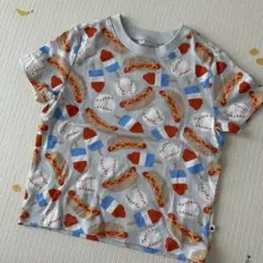 総柄 Ｔシャツ 100 3y
