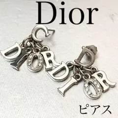 【訳あり】クリスチャン ディオール dior ピアス 両耳 シルバー
