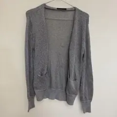 【訳あり】CROIX カラフルラメ入り　ニットカーディガン